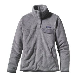 Patagonia Light Gray Fleece Jacket